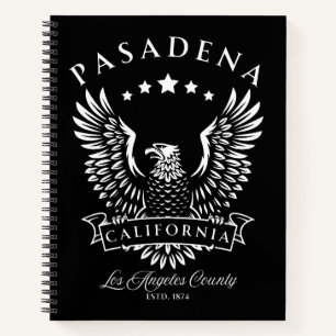 Pasadena Los Angeles Landkreis Kalifornien Vintag Notizbuch