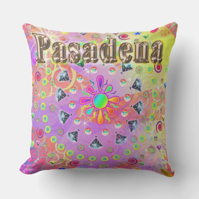Pasadena Lucky Golden Pillow Kissen (Vorderseite)