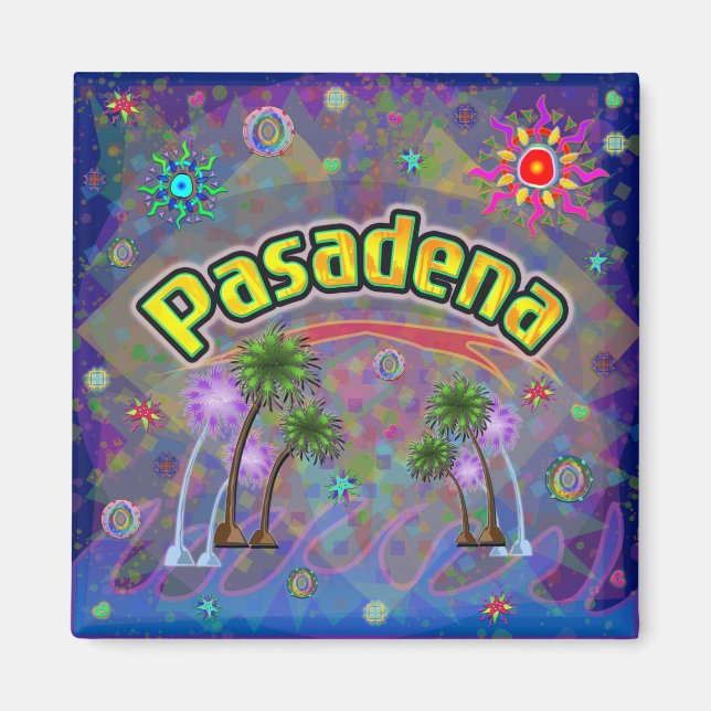 Pasadena Noble Voyage Magnet (Vorne)