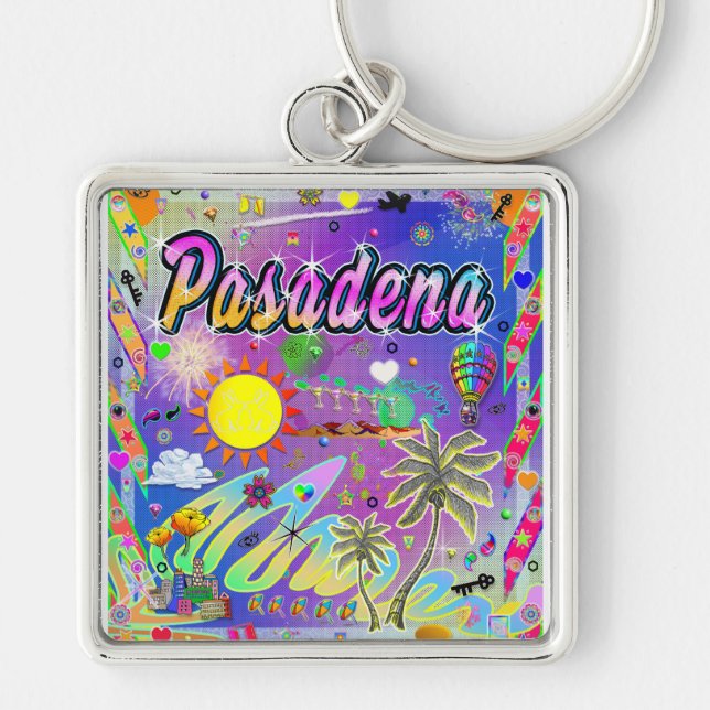 Pasadena Nu Era Schlüsselanhänger (Vorne)