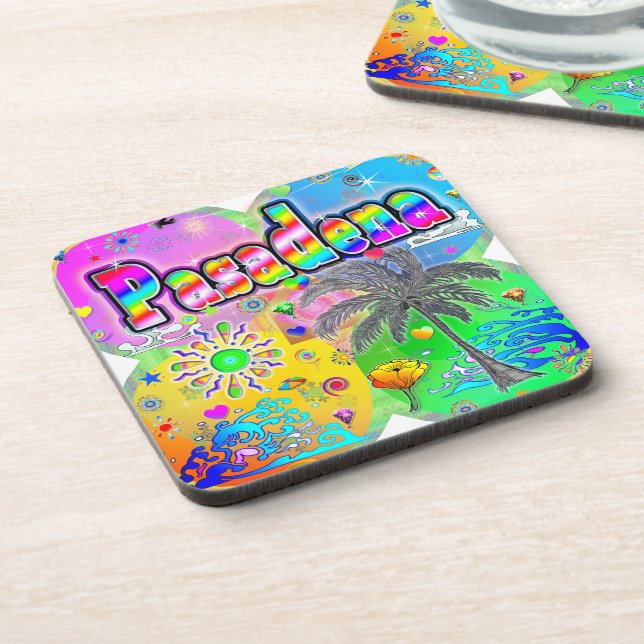 Pasadena Quadro Seasons Untersetzer (Linke Seite)