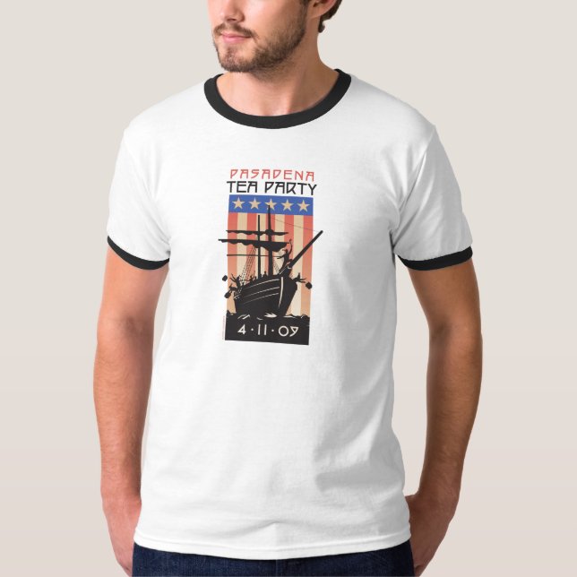 Pasadena-Tee-Party T-Shirt (Vorderseite)