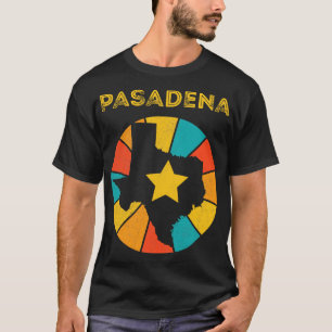 Pasadena Texas Vintag beängstigend Souvenir T-Shirt