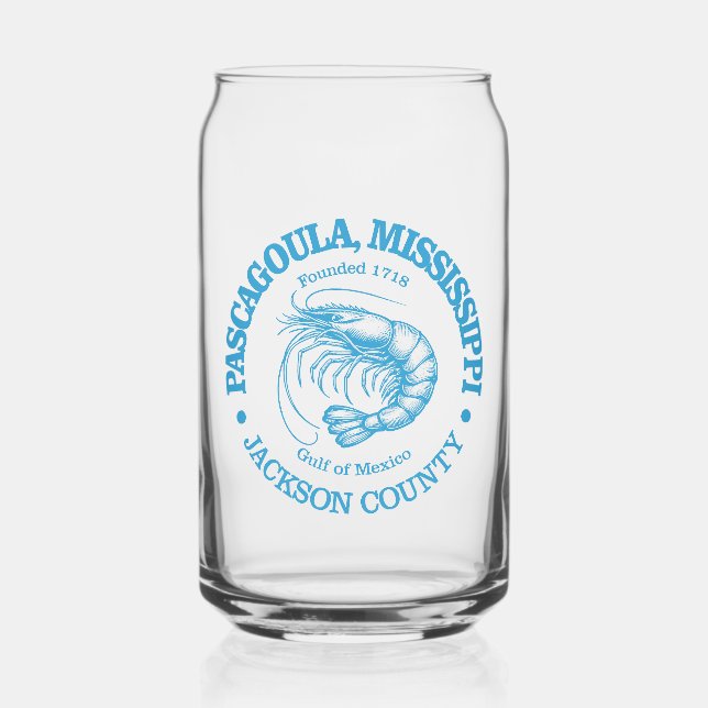 Pascagoula Dosenglas (Vorderseite)