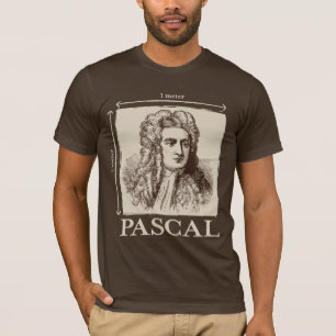 Pascal = 1 Newton pro Quadratmetermathewitz T-Shirt