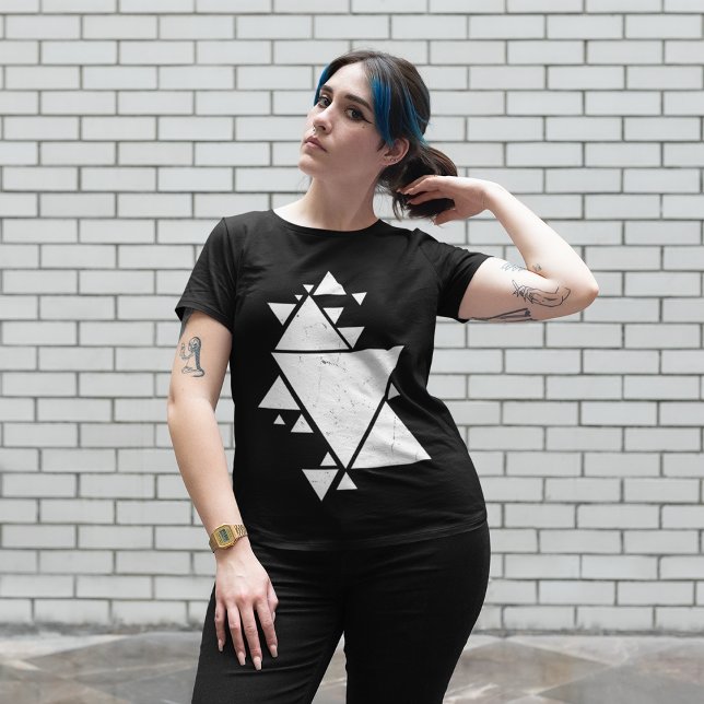 Pascals Triangle Große Größe T-Shirt (Von Creator hochgeladen)