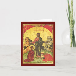 Pascha Osterkarte Dankeskarte