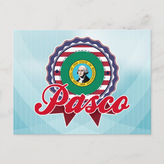 Pasco, WA Postkarte (Vorderseite)