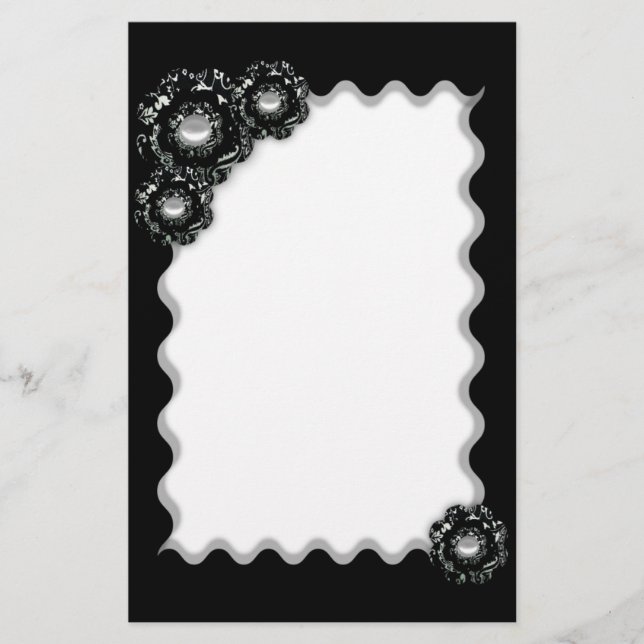 Pasley Blume Stationery Briefpapier (Vorderseite)