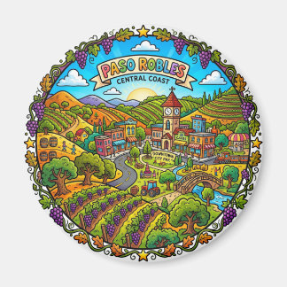Paso Robles Kalifornien Magnet