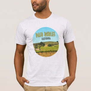 Paso Robles Kalifornien Weinberg Vintage T-Shirt