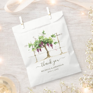 Paso Robles Weinkeller Gastgeschenke Hochzeit Geschenktütchen
