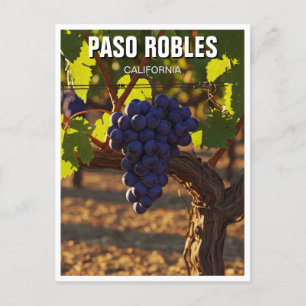 Paso Robles - Zentralküste Kaliforniens Postkarte
