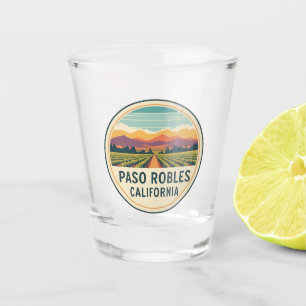 Paso Robles - Zentralküste Kaliforniens Schnapsglas