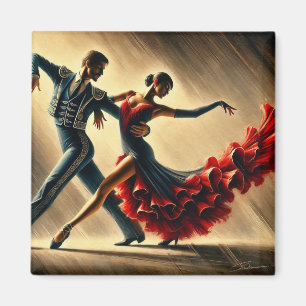 Pasodoble Dancers Magnet
