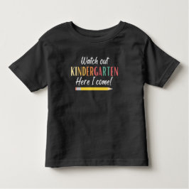 Pass auf den Kindergarten auf, hier komme ich T - Kleinkind T-shirt