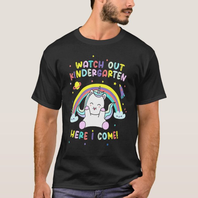 Pass auf den Kindergarten auf, hier komme ich zum  T-Shirt (Vorderseite)