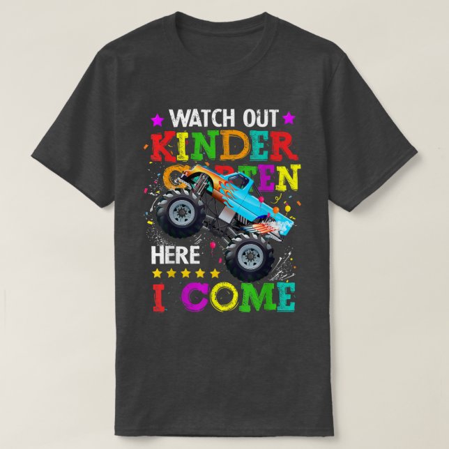 Pass auf den Kindergarten auf, hier komme ich zurü T-Shirt (Design vorne)