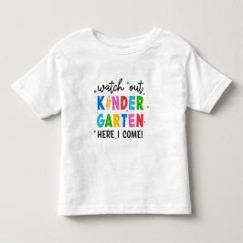 Pass auf den Kindergarten auf, ich komme Niedlich Kleinkind T-shirt