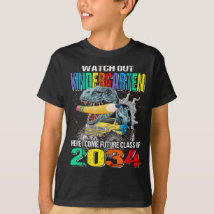 Pass auf den Kindergarten auf, ich komme Zukunft T-Shirt