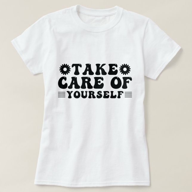 Pass auf dich auf T-Shirt (Design vorne)