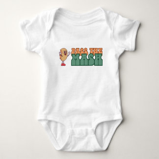 "Pass auf die Mash-Cheer Potato Baby Bodysuit Strampler