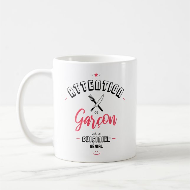 Pass auf, dieser Junge ist ein toller Koch Kaffeetasse (Links)