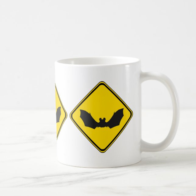 Pass auf! Fledermäuse! Kaffeetasse (Rechts)