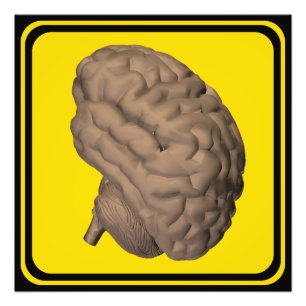 Pass auf - Genie bei der Arbeit Fotodruck