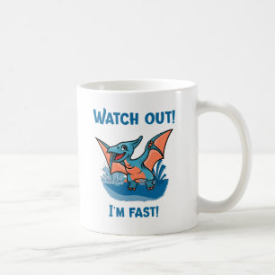 Pass auf! Ich bin schnell! Kaffeetasse