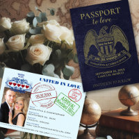 Pass für Liebe Spaß Hochzeit in Urlaubsort