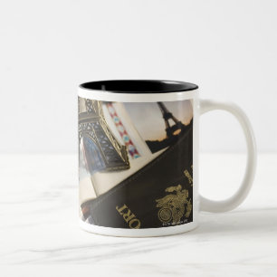 Pass und Erinnerungsstücke Zweifarbige Tasse