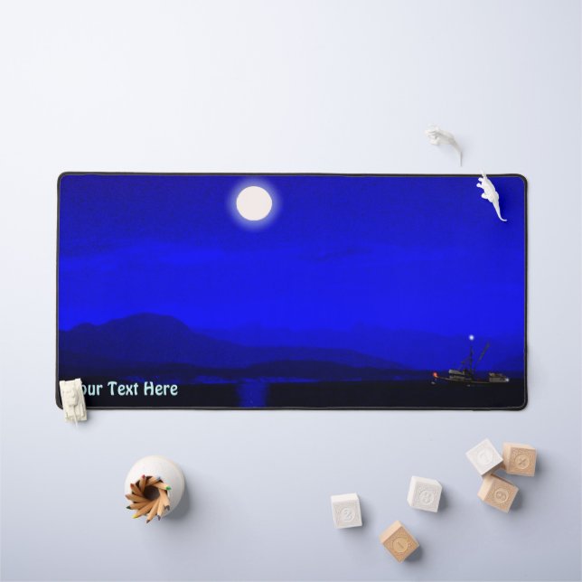 Passage au clair de lune (Tableau pour enfants)