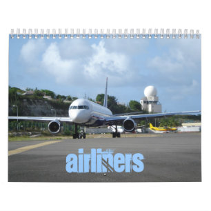 Passagierflugzeug-Kalender Kalender
