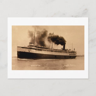 Passagierschiff Juniata - Louis Pesha Postkarte