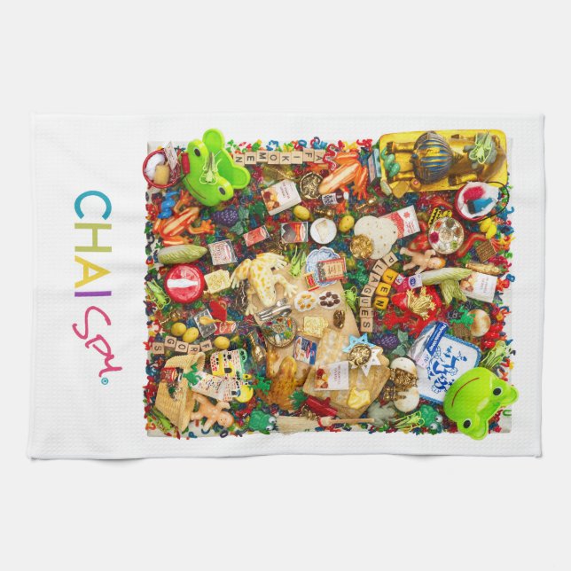 Passahfest-Geschirrtuch Geschirrtuch (Horizontal)