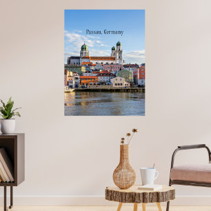 Passau, Deutschland Stadtbild Fotografie Poster