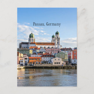 Passau, Deutschland Stadtbild Postkarte
