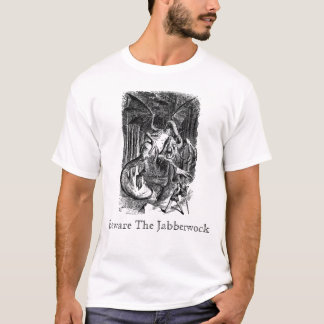 Passen Sie das Jabberwock auf T-Shirt