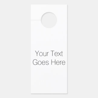 Passen Sie es an! Türanhänger