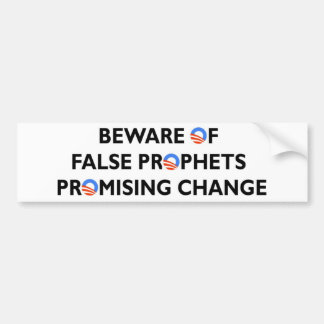Passen Sie falsche Prophet-viel versprechende Autoaufkleber