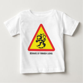Passen Sie finnischer von der Baby T-shirt