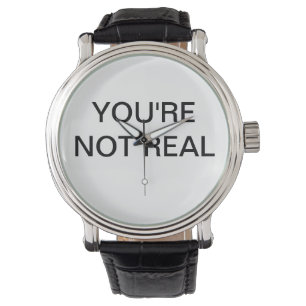 passen Sie für die Herstellung der Leute denken Armbanduhr
