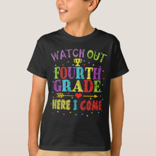 Passen Sie heraus 4. Grad auf, hier, das ich komme T-Shirt