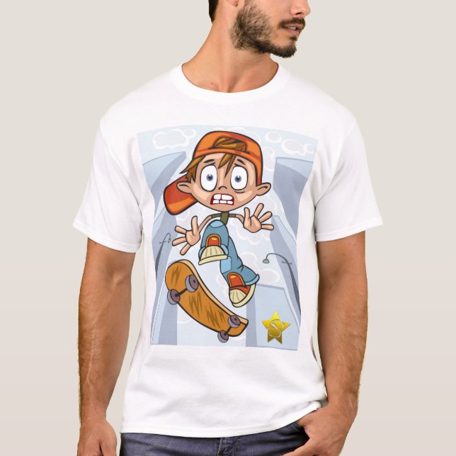 Passen Sie heraus auf! T-Shirt (Vorderseite)