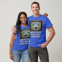 Passen Sie heraus für diesen Drachen auf T-Shirt