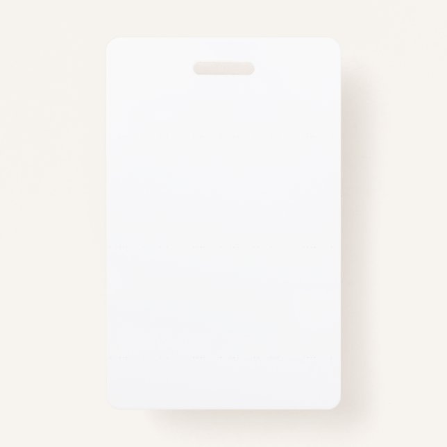 Passen Sie Ihr eigenes Abzeichen an Ausweis (Vorderseite)