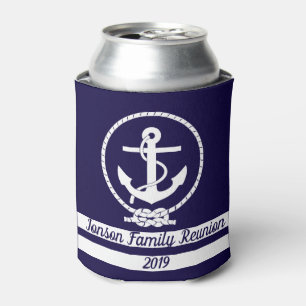 Passen Sie Ihr eigenes stilvolles Elegant Nautical Dosenkühler