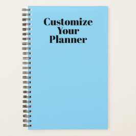 Passen Sie Ihr Planernotizbuch an Planer