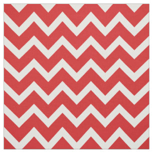 Passen Sie Ihr Zickzack rotes Muster an Stoff